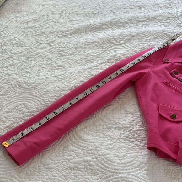 Anthropologie Dolan Cropped Linen Moto Jacket - Picture 13 of 14